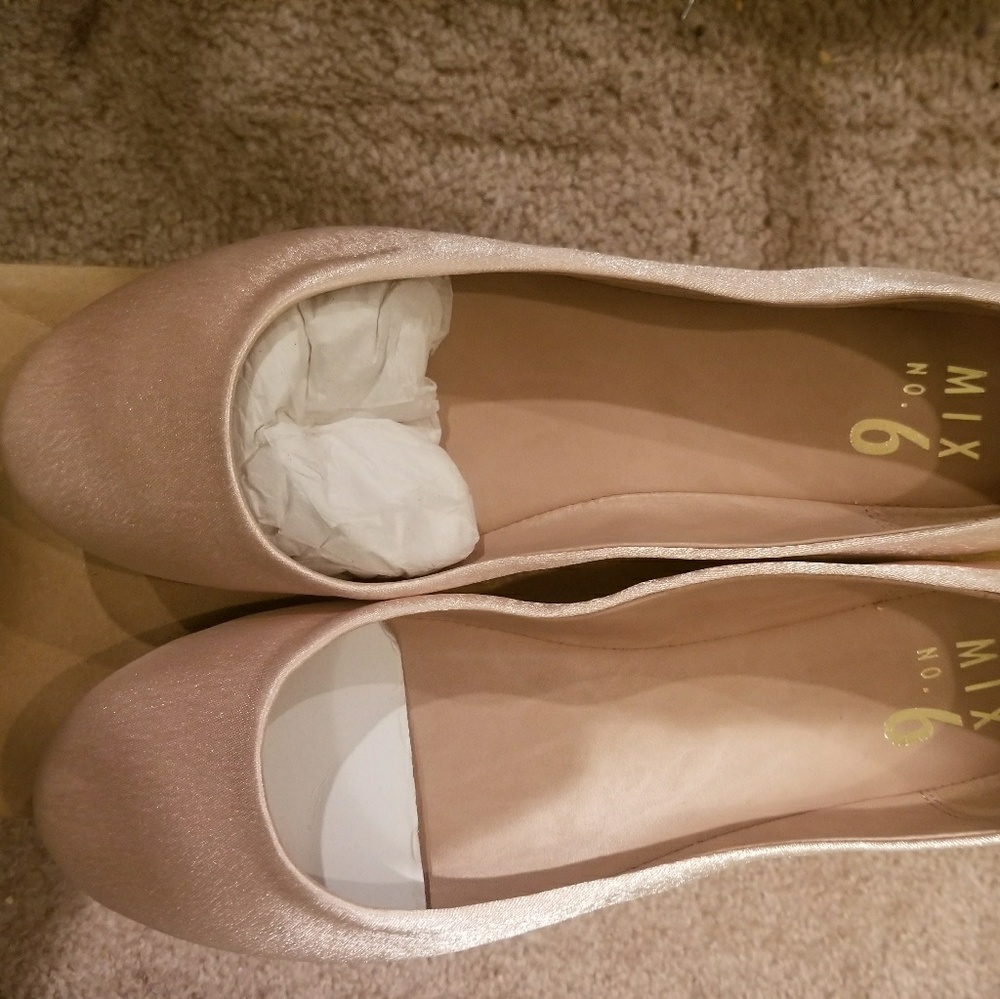 No  6 flat shoes